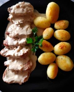 Receta fácil de solomillo en salsa